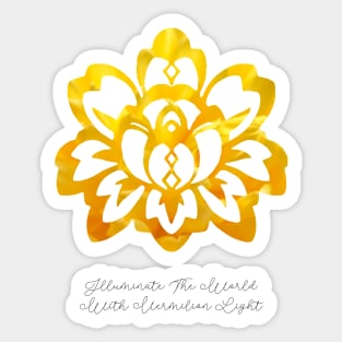 Illuminate the world (Audio Drama) Sticker